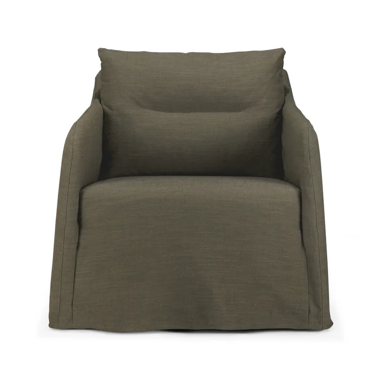 Weave Loungesessel abnehmbarer Bezug Green de Ethnicraft – photo du produit