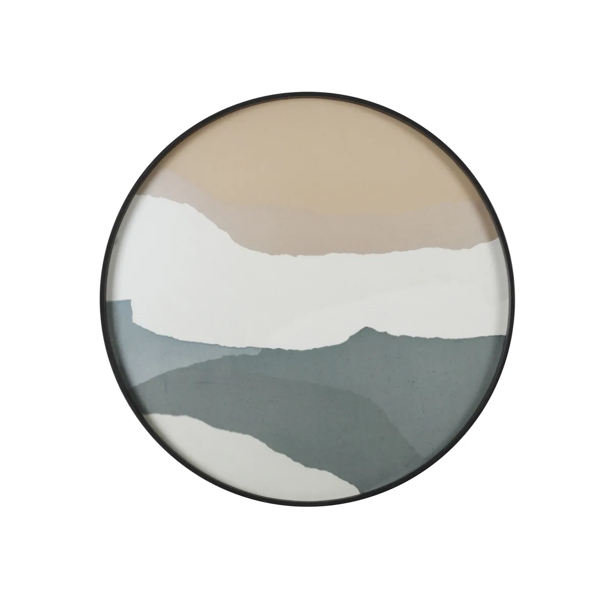 Zubehör Table basse - Beige - Glass mit Siebdruck - Designer Dawn Sweitzer de Ethnicraft – photo du produit