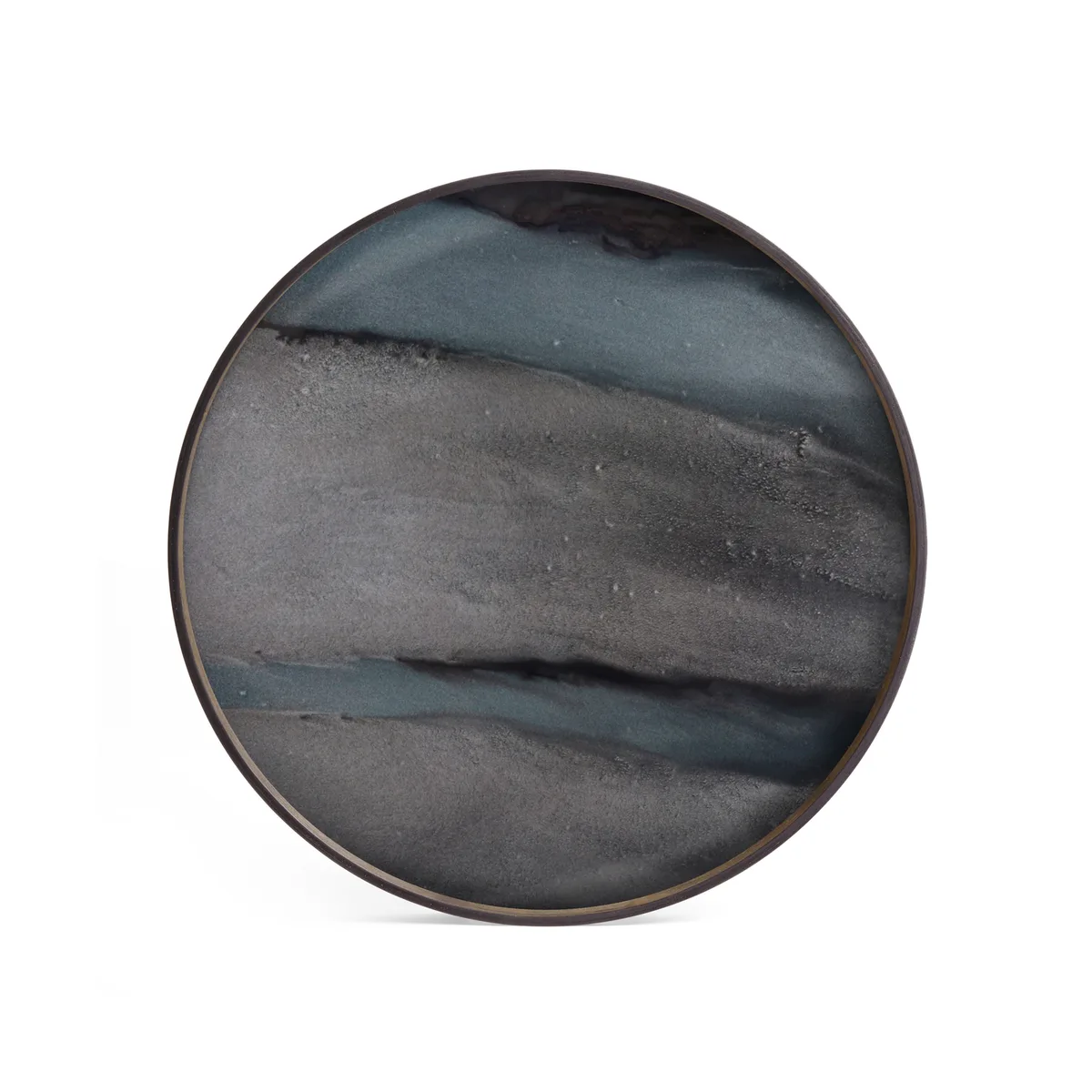 Zubehör Table basse - Blau - Glass mit Siebdruck - Designer Dawn Sweitzer von Ethnicraft – Produktfoto