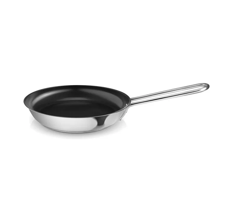 Bratpfanne Bratpfanne 20 cm Stainless Steel, (1-tlg), Bratpfanne, Ø20cm, Aluminium, edelstahl de Eva Solo en Silberfarben – photo du produit