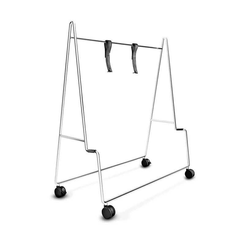 Carry TV-Ständer mit Rollen Brushed steel by Eva Solo – product photo