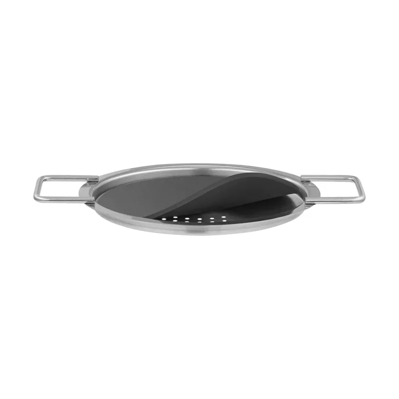 Eva Trio Deckel aus recyceltem Edelstahl Ø16 cm van Eva Solo – productfoto