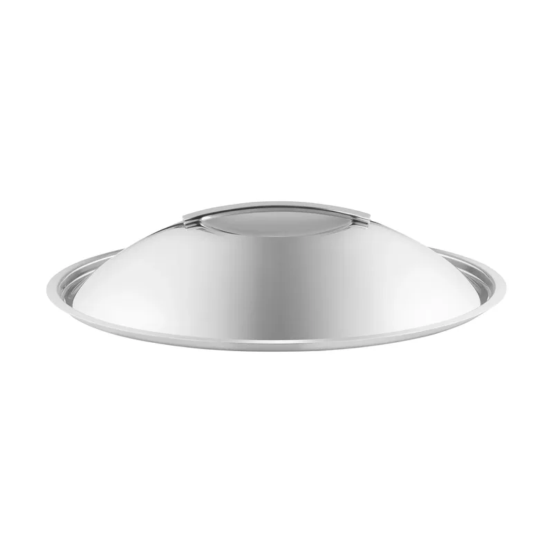 Eva Trio gewölbter Deckel recycelter Edelstahl Ø32 cm van Eva Solo – productfoto