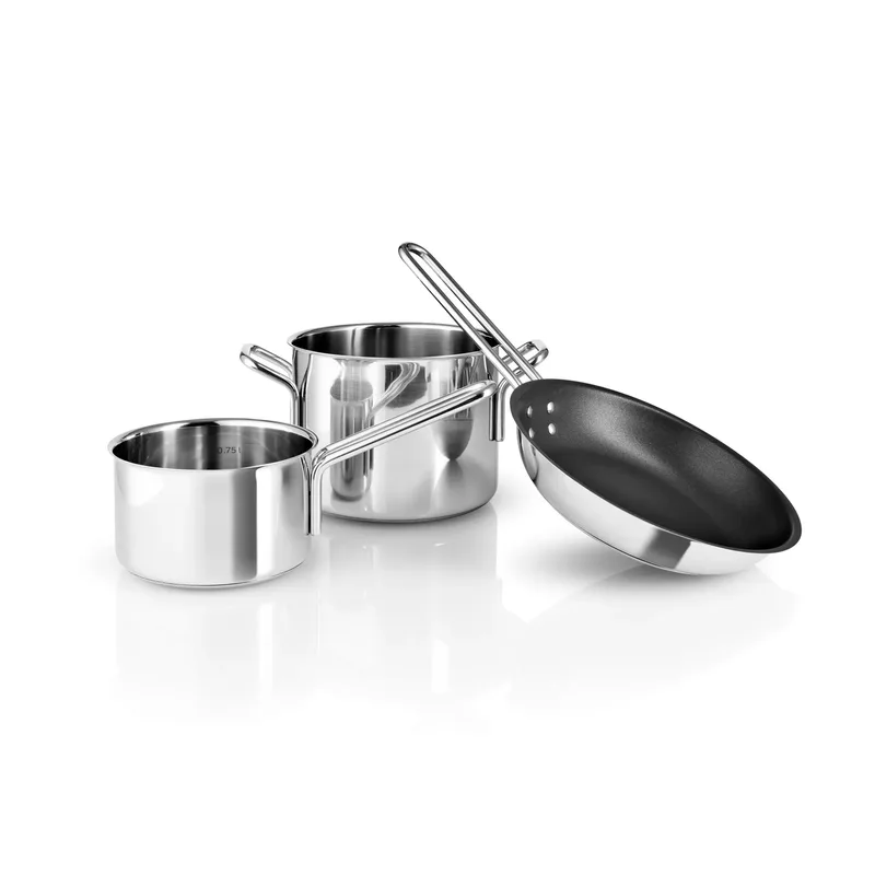 Eva Trio Stainless Steel Starter-Set 3 Teile Edelstahl by Eva Solo – product photo