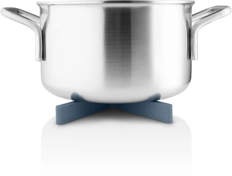 Flex Onderzetter Dusty Blue - Siliconen by Eva Solo in Blauw – product photo
