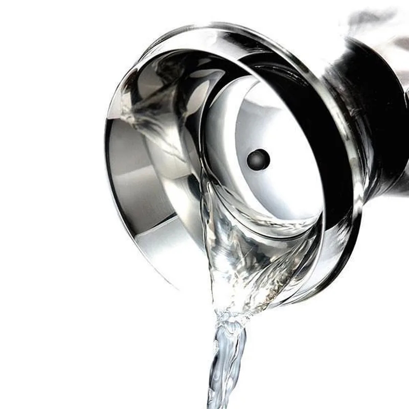 Fridge Karaf met Hoes 1 liter - Borosilicaatglas de Eva Solo en Grijs – photo du produit
