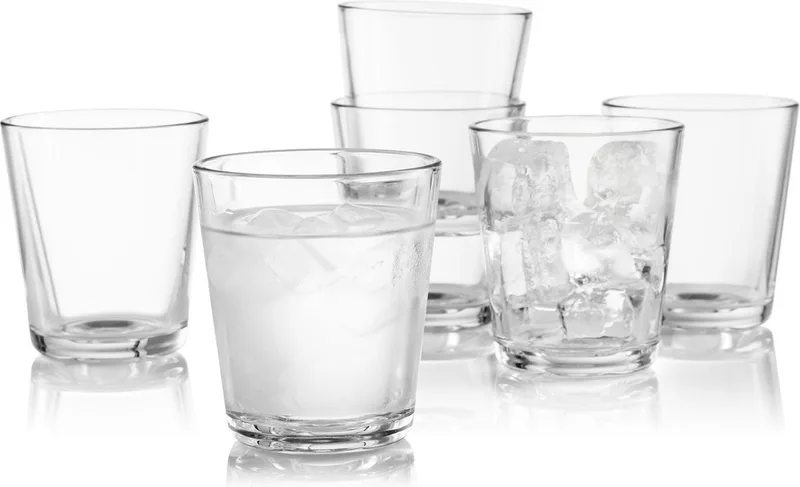 Glas 250 ml Set van 6 Stuks - Borosilicaatglas de Eva Solo en Transparant – photo du produit