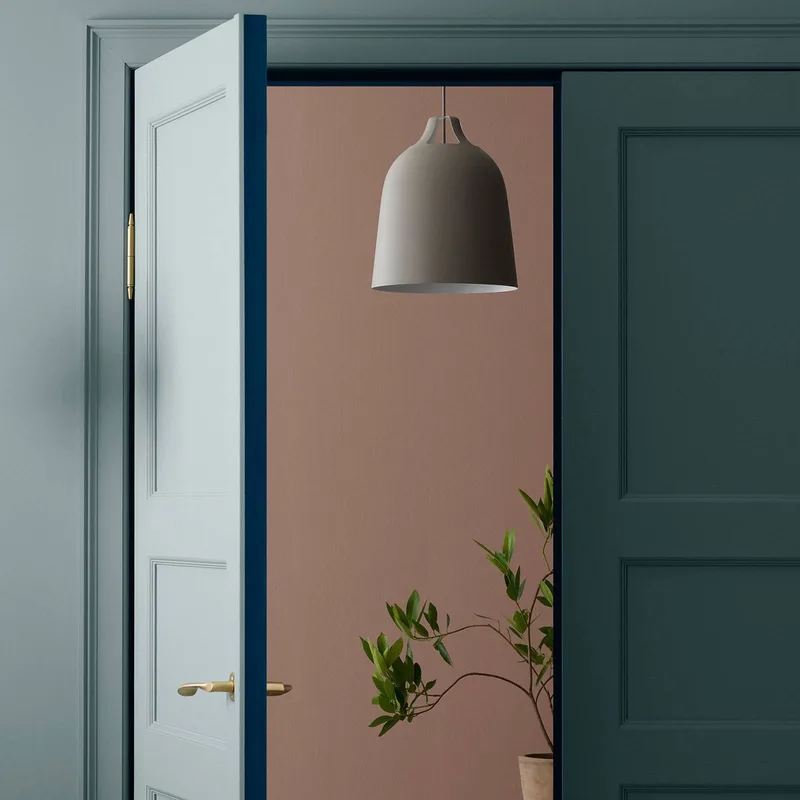 hanglamp Clover, Ø 35 cm, E27 von Eva Solo in Steengrijs – Produktfoto