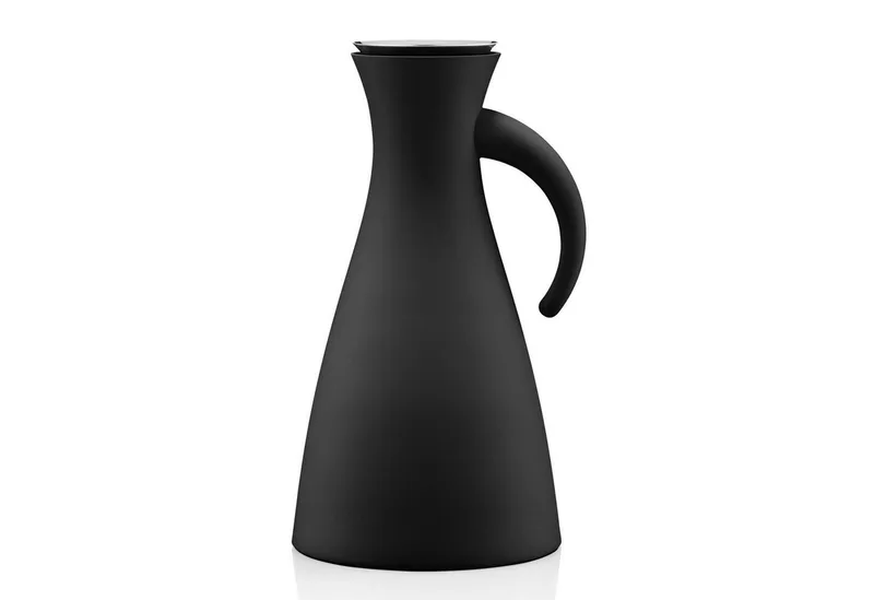 Isolierkanne Matt Black 1 Liter, (Einzeln) by Eva Solo in Schwarz – product photo