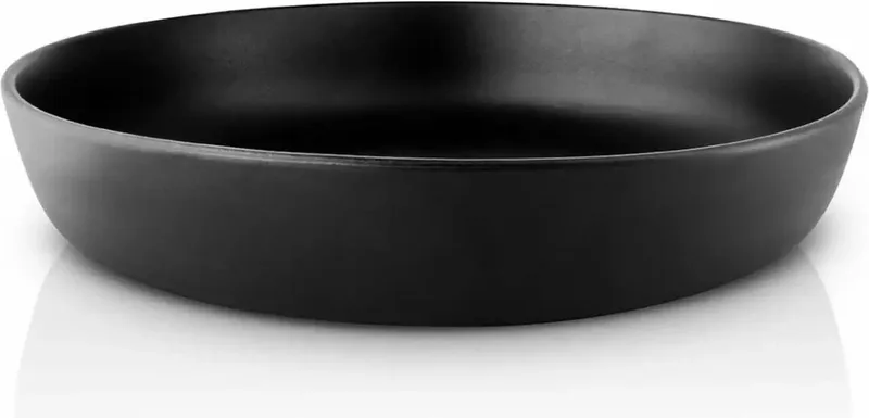 Kom, Schaal, Ondiep, ø 28 cm, Keramiek - Eva Solo | Nordic Kitchen van Eva Solo in Zwart – productfoto