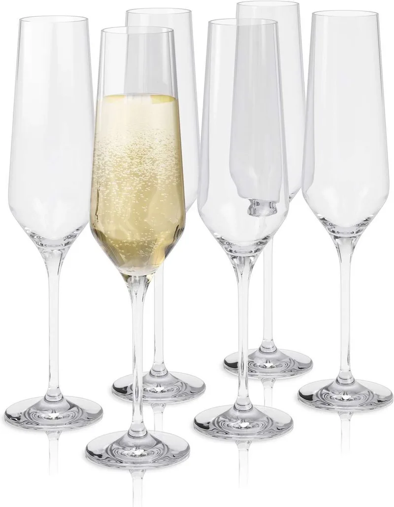 Legio Nova Glas Champagne 260 ml Set van 6 Stuks - Glas by Eva Solo in Transparant – product photo