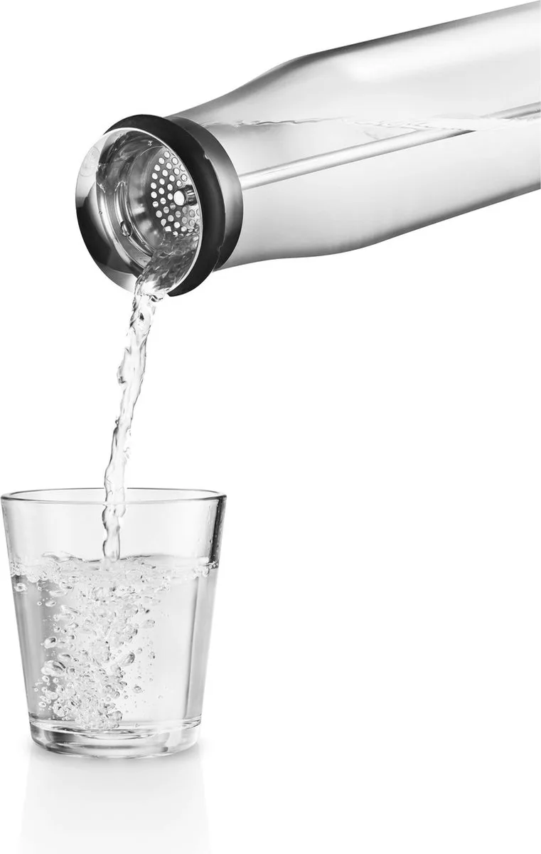 MyFlavour Karaf 1 liter - Roestvast Staal by Eva Solo in Transparant – product photo