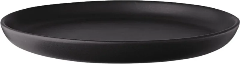 Nordic Kitchen Bord Ø 18 cm - Aardewerk by Eva Solo in Zwart – product photo
