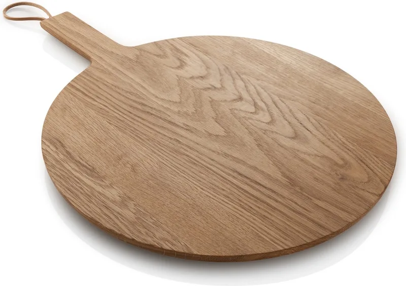 Nordic Kitchen - Borrelplank - Serveerplank - Tapasplank - Snijplank - Rond - Ø 35cm - Hout - Eiken by Eva Solo in Eik – product photo
