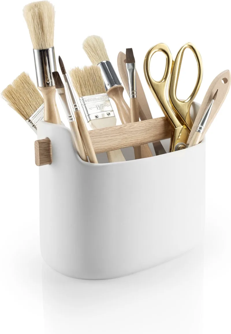 Nordic Kitchen Organiser Laag - Keramiek van Eva Solo in Wit – productfoto