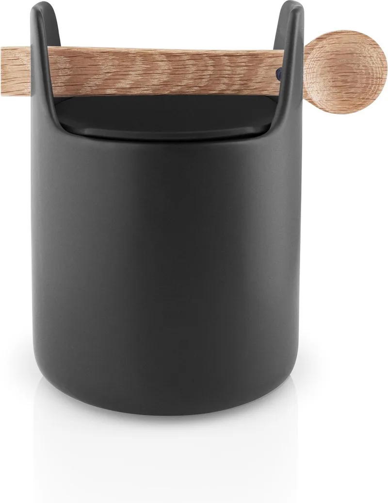 Nordic Kitchen Organiser met Lepel van Eva Solo in Zwart – productfoto