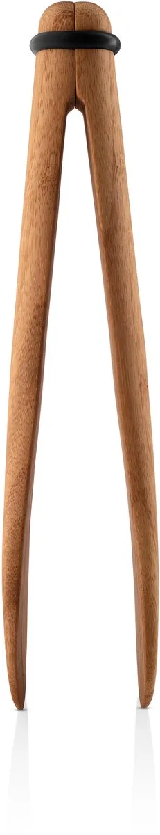 Nordic Kitchen saladetang, opscheptang, bamboe, silicone, bamboe, 26 cm, 530477 by Eva Solo in Bruin – product photo