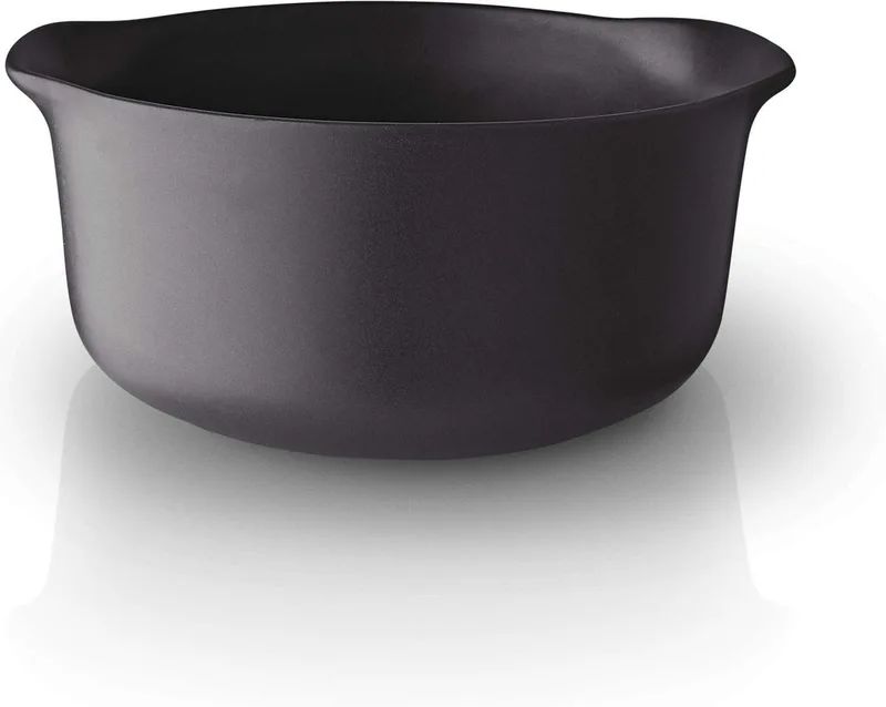 Nordic Kitchen Schaal Ø17,2 cm - Aardewerk von Eva Solo in Zwart – Produktfoto