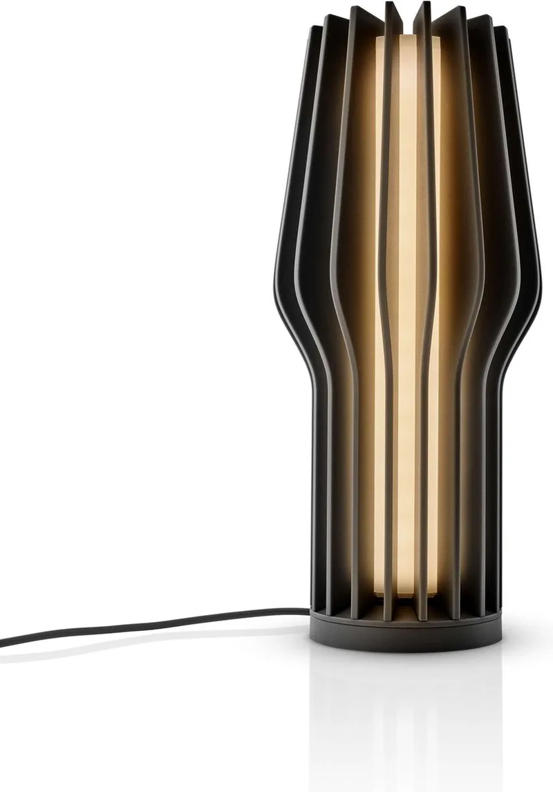 Radiant LED Lamp - Kunststof - Rubber von Eva Solo in Zwart – Produktfoto