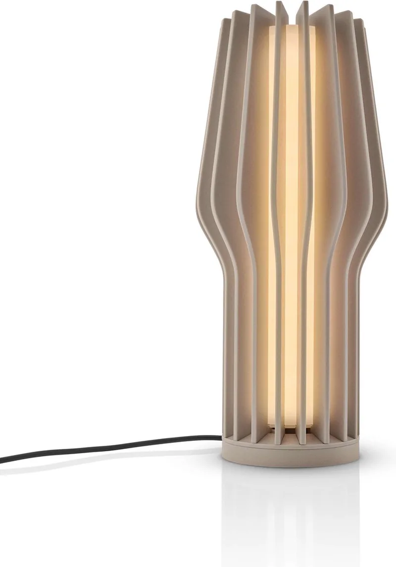 Radiant LED Lamp Pearl Beige - Beige - Kunststof - Rubber by Eva Solo in Beige – product photo