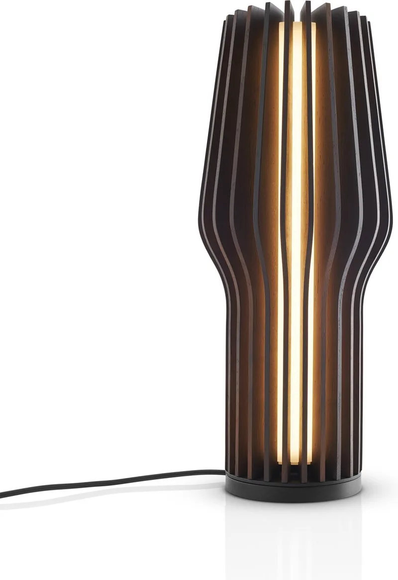 Radiant LED Lamp Smoked Oak - Bruin - Eikenhout - Kunststof von Eva Solo in Bruin / Smoked Oak – Produktfoto