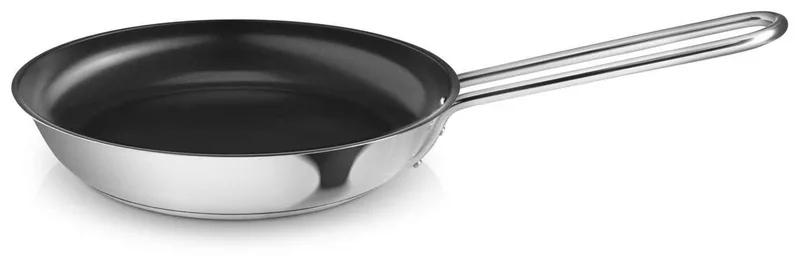 Stainless Steel Recycled Slip-Let Ceramic Koekenpan Ø 20 cm. de Eva Solo en Multicolor – photo du produit
