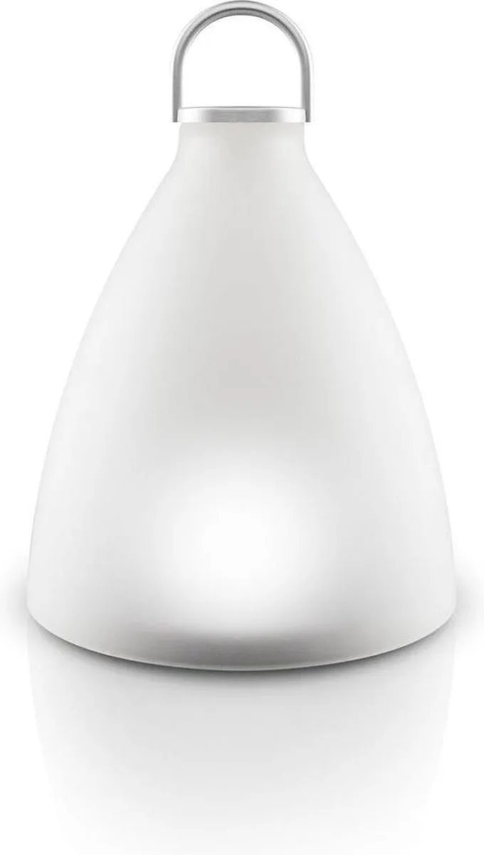 SunLight Solar Bell Tafellamp Klein Aluminium - Transparant - Glas - Aluminium - Kunststof by Eva Solo in Wit – product photo