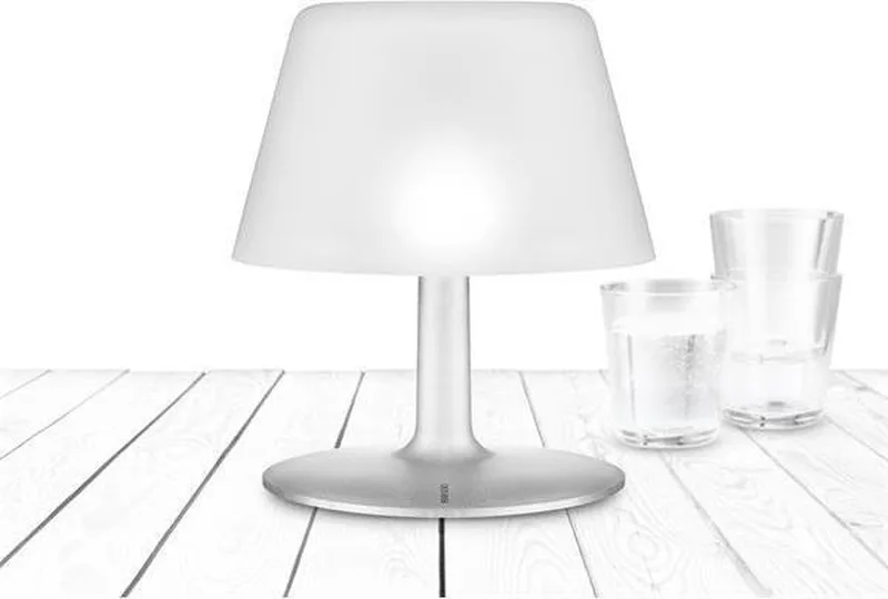 tafellamp Sunlight Solar Small von Eva Solo in Zilvergrijs – Produktfoto