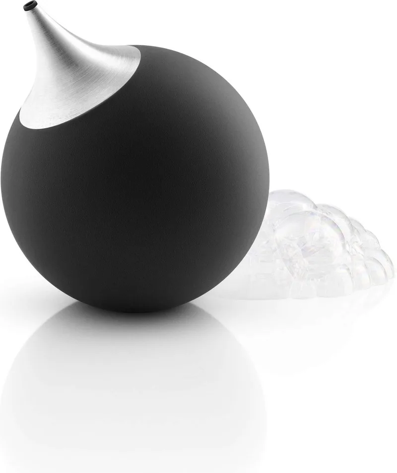 Zeepdispenser 75 ml - Siliconen - Roestvast Staal - Nylon fra Eva Solo i Zwart – produktbillede