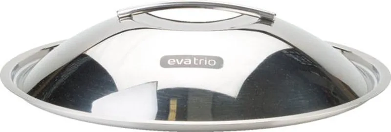 Deksel Dome Ø 32 cm - Roestvast Staal by Eva Trio in Zilver – product photo