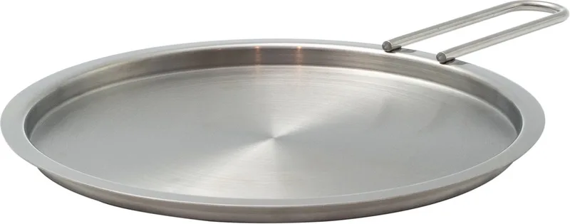 Deksel Ø 20 cm - Roestvast Staal by Eva Trio in Zilver – product photo