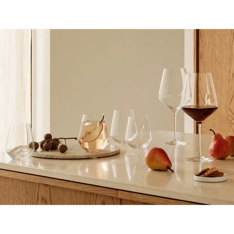 Glazenset, 6 Tumblers - 400ml - Glas fra Eva Trio i Gennemsigtig – produktbillede 2 af 4
