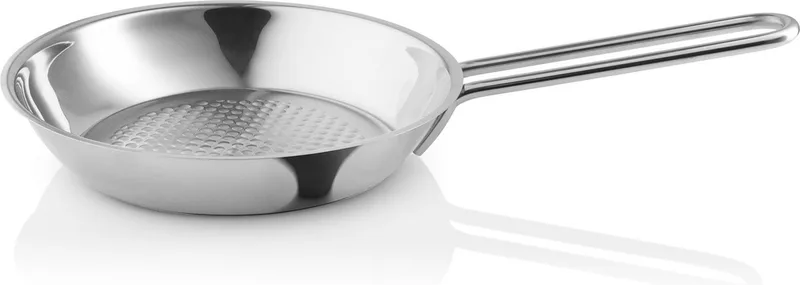 Honeycomb Koekenpan Ø 20 cm - Roestvast Staal by Eva Trio in Zilver – product photo