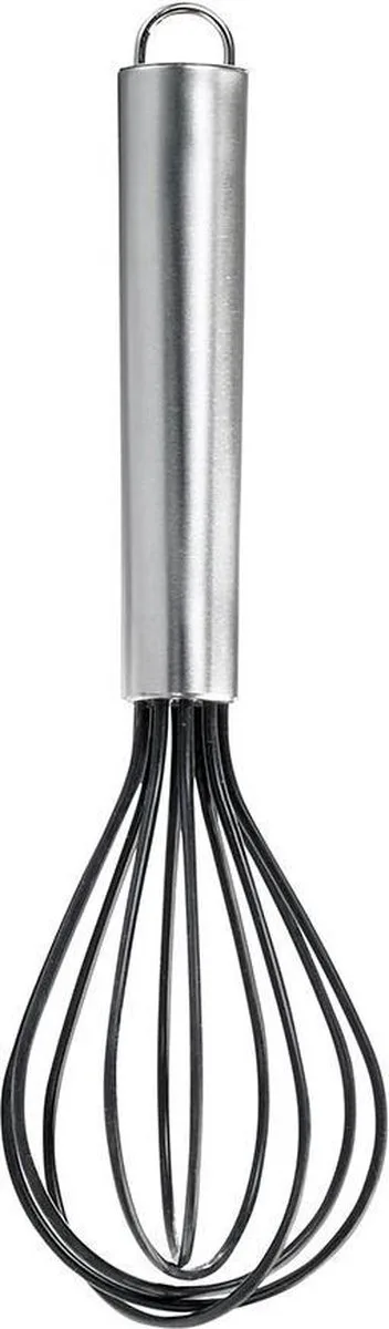 Keukentool Garde met Silliconen Coating 20 cm - Roestvast Staal van Eva Trio in Zilver – productfoto