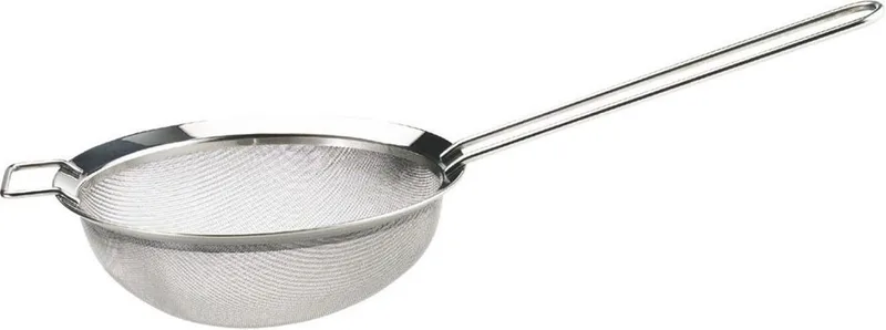 Keukentool Zeef 20 cm - Roestvast Staal van Eva Trio in Zilver – productfoto
