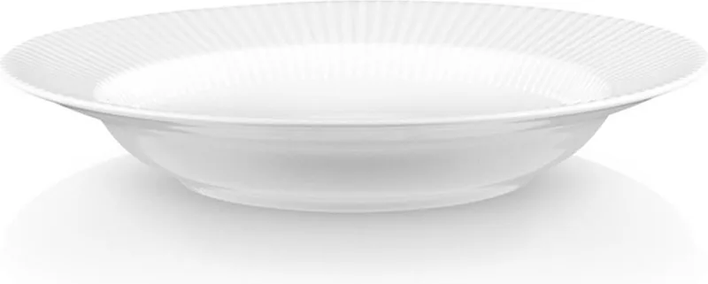 Legio Nova Bord Diep Ø 25 cm - Blauw - Porselein by Eva Trio in Wit – product photo