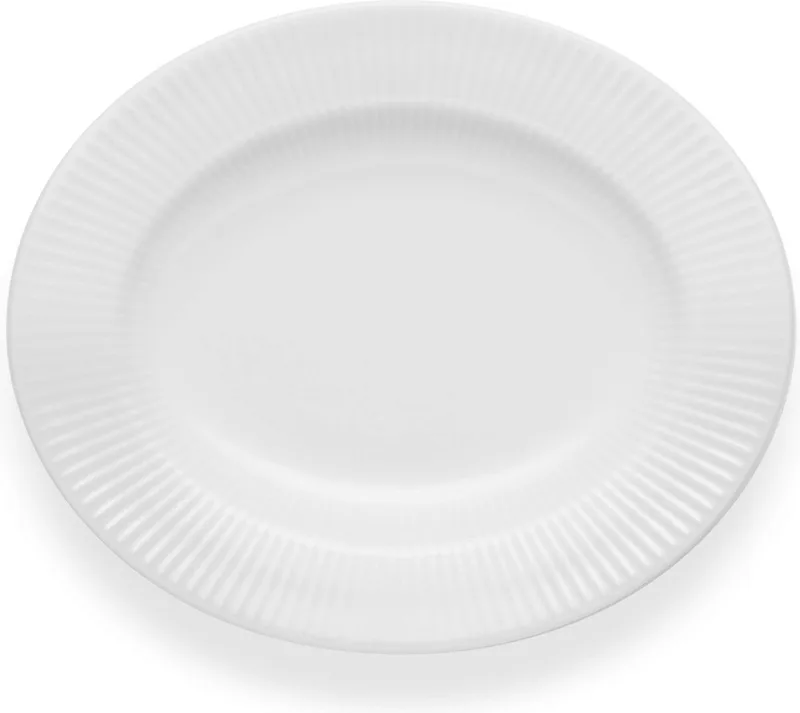 Legio Nova Bord Diep Ø 25 cm - Transparant - Porselein van Eva Trio in Wit – productfoto