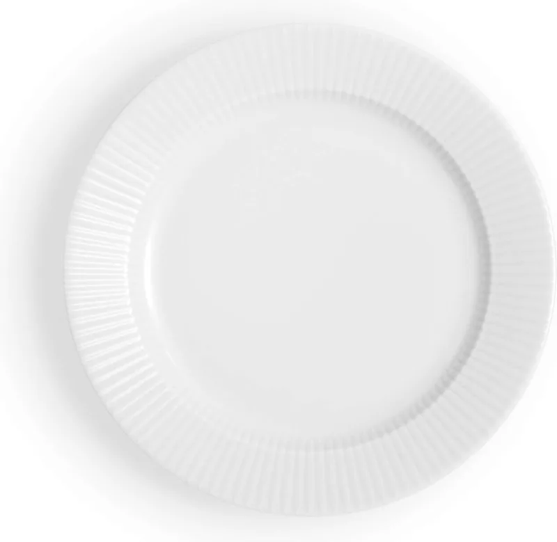 Legio Nova Bord Ø 22 cm - Bruin - Porselein by Eva Trio in Wit – product photo