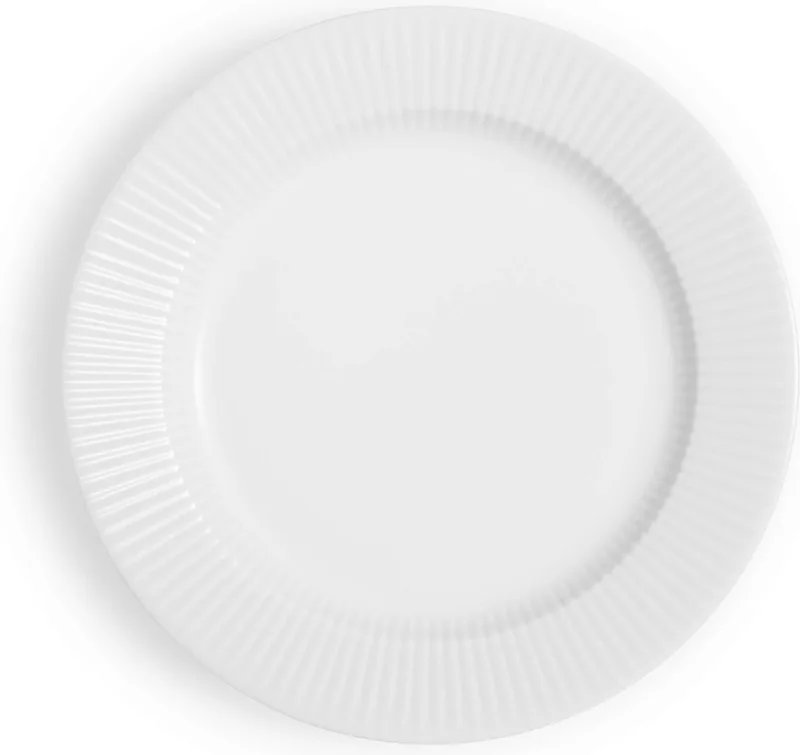 Legio Nova Dinerbord Ø 25 cm - Zwart - Porselein by Eva Trio in Wit – product photo