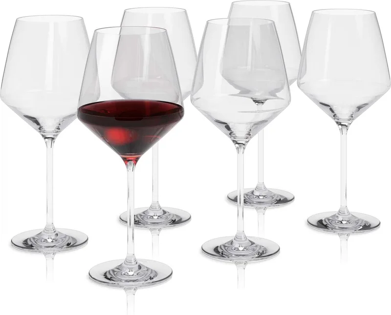 Legio Nova Glas Wijn Bourgogne 650 ml Set van 6 Stuks - Glas by Eva Trio in Transparant – product photo