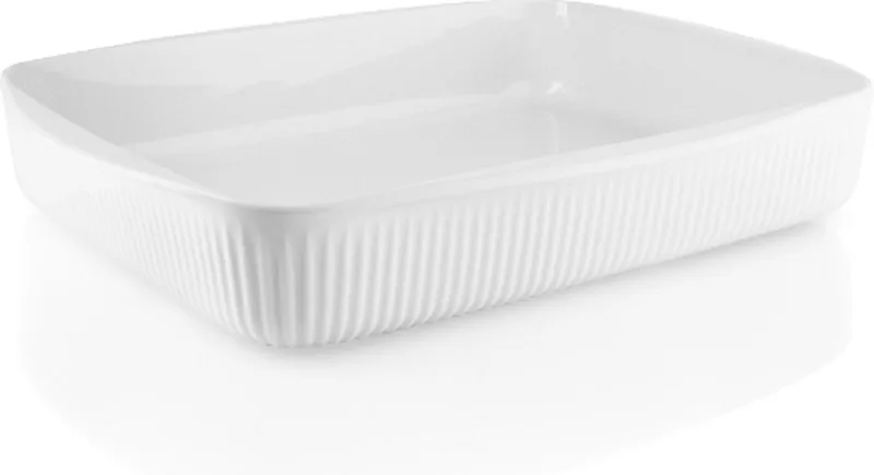 Legio Nova Ovenschaal 32x20 cm - Porselein van Eva Trio in Wit – productfoto