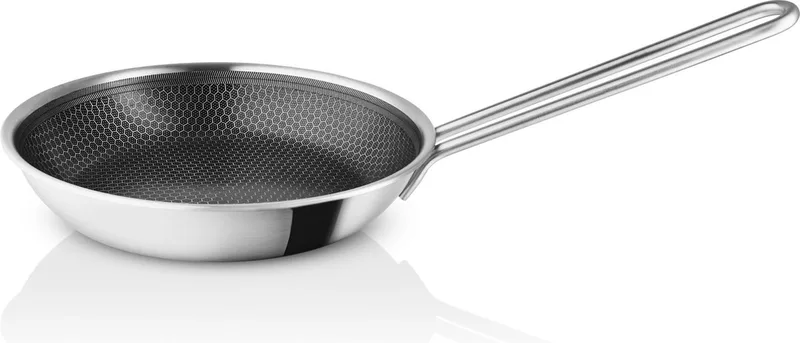 Mosaic Koekenpan Ø 24 cm - Zwart - Aluminium - Keramiek - Roestvast Staal van Eva Trio in Zilver – productfoto