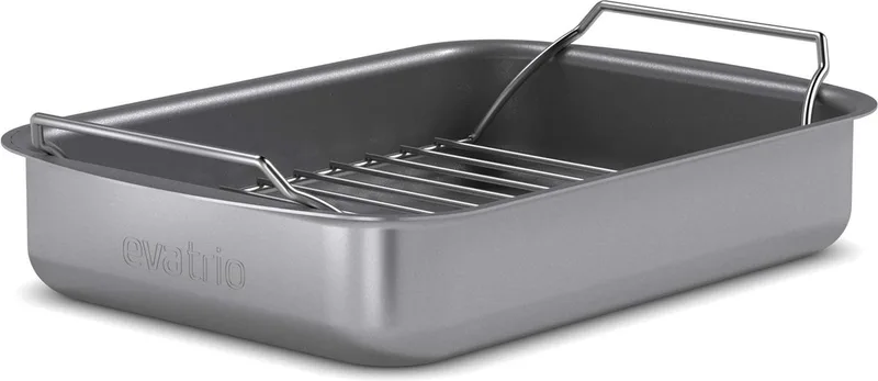 Professional Braadslede 26x19 cm - Aluminium van Eva Trio in Grijs – productfoto