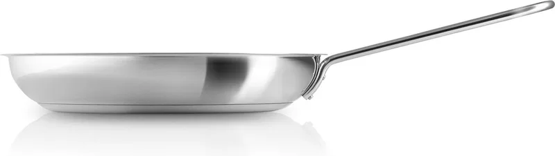 Rvs Slip-Let Non-Stick Koekenpan Ø 26 cm - Roestvast Staal van Eva Trio in Zilver – productfoto