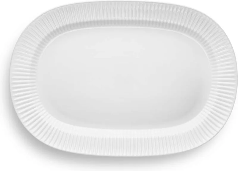 Serveerschaal, Porselein - 42x29cm - Eva Trio | Legio Nova van Eva Trio in Wit – productfoto