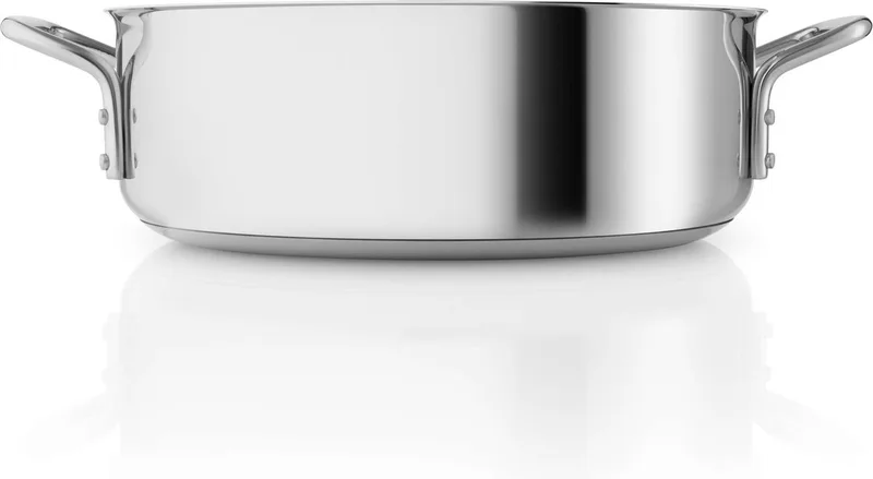 Stainless Steel Slip-Let Ceramic Sauteerpan Ø 20 cm 4 Liter - Aluminium by Eva Trio in Zilver – product photo