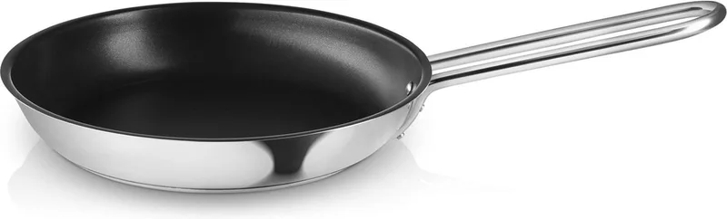 Steel Line Recycled Koekenpan 24 cm Ceramic - Roestvast Staal van Eva Trio in Grijs – productfoto