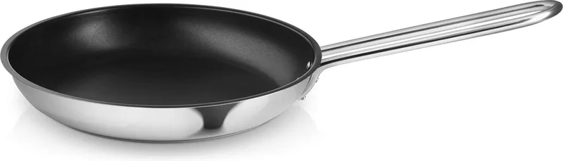 Steel Line Recycled Koekenpan 28 cm Ceramic - Roestvast Staal van Eva Trio in Grijs – productfoto