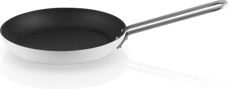 White Line Koekenpan Ø 24 cm Slip-Let Non Stick - Aluminium van Eva Trio in Wit – productfoto