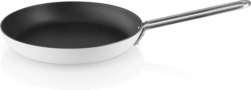 White Line Koekenpan Ø 28 cm Slip-Let Non Stick - Aluminium van Eva Trio in Wit – productfoto